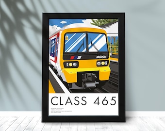 British Rail Baureihe 465 Networker Netzwerk Südost Zug Drucken