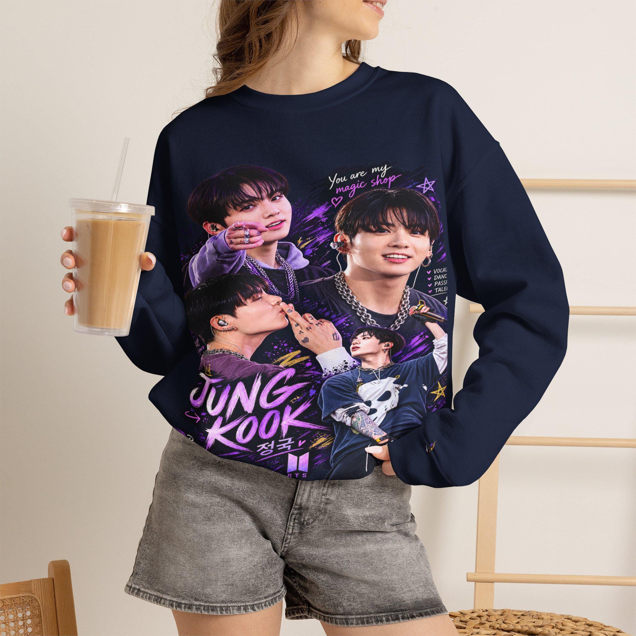 Jungkook Hoodies - Etsy