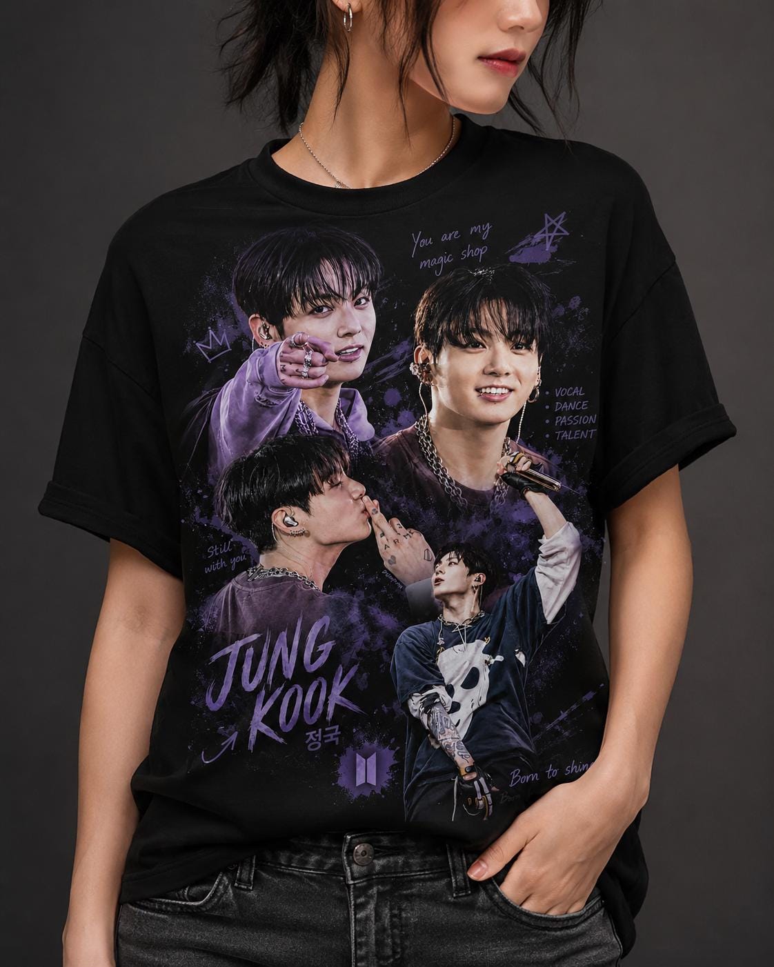Jungkook Shirt - Etsy Canada
