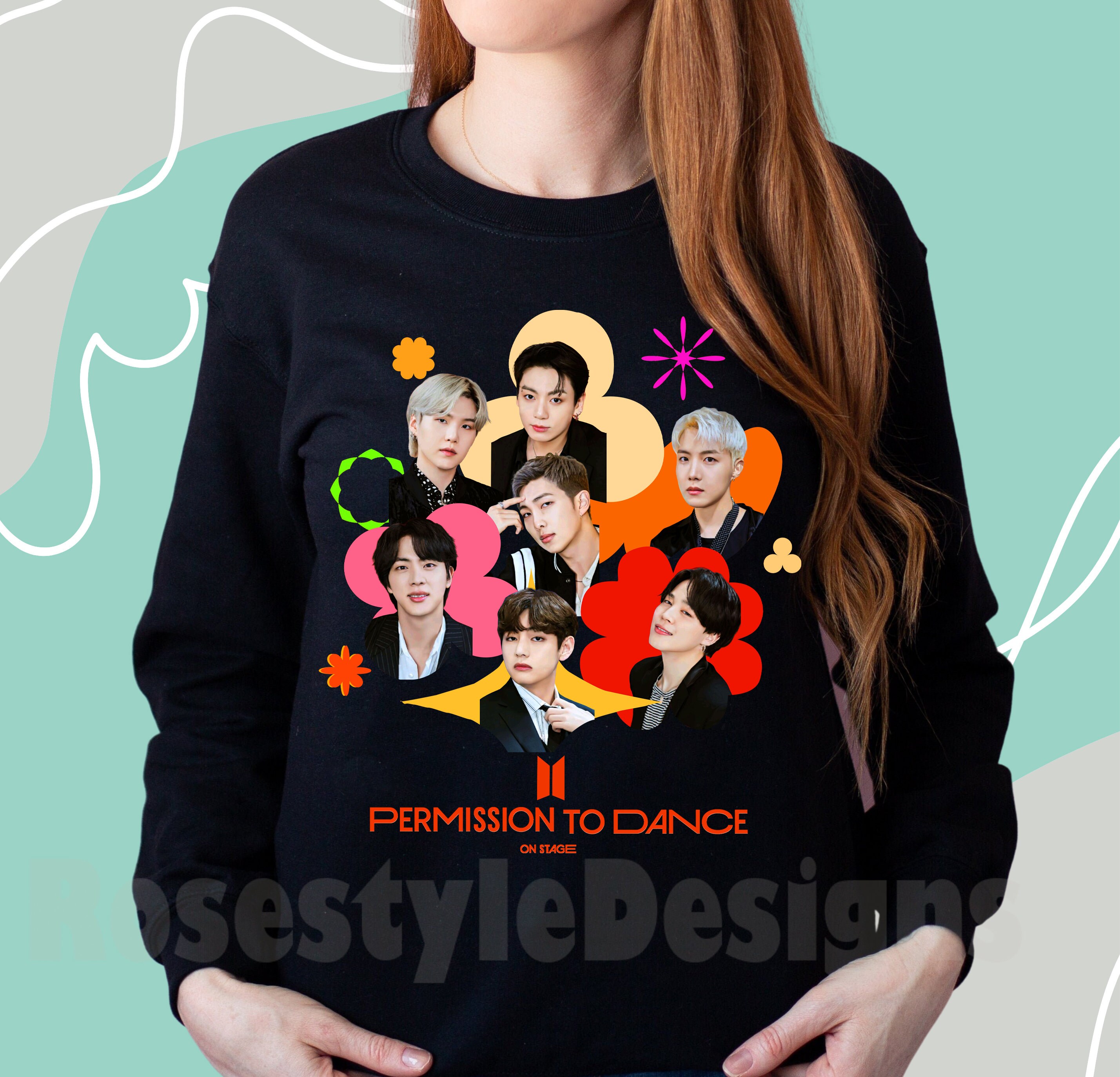 PERMISSION TO DANCE SWEATER🧡 - BTS ARMY GIFT SHOP
