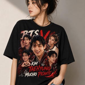 Taehyung Shirt - Etsy