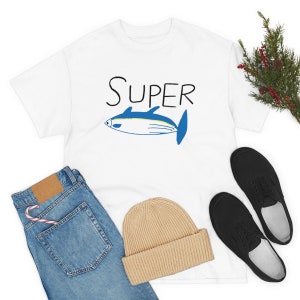 Super tuna shirt - Jin super tuna t shirt  - BTS jin  shirt -  super tuna jin - Unisex Heavy Cotton Tee
