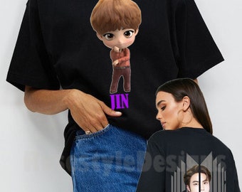 Jin Shirt Team Kim Seokjin T-shirt Gift for ARMY Fan, RUN Bangtan