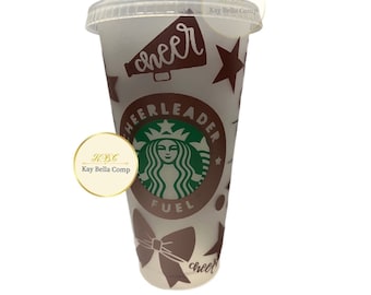 Taza de animadora/regalo de animadora/taza de combustible de animadora/taza de animadora personalizada