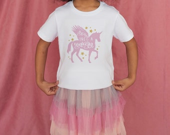 Unicorn shirt/ Dream like a unicorn shirt/ unicorn t-shirt