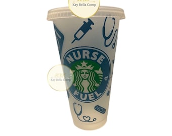 Nurse cup/ nurse gift/ nurse fuel cup/ personalized nurse cup