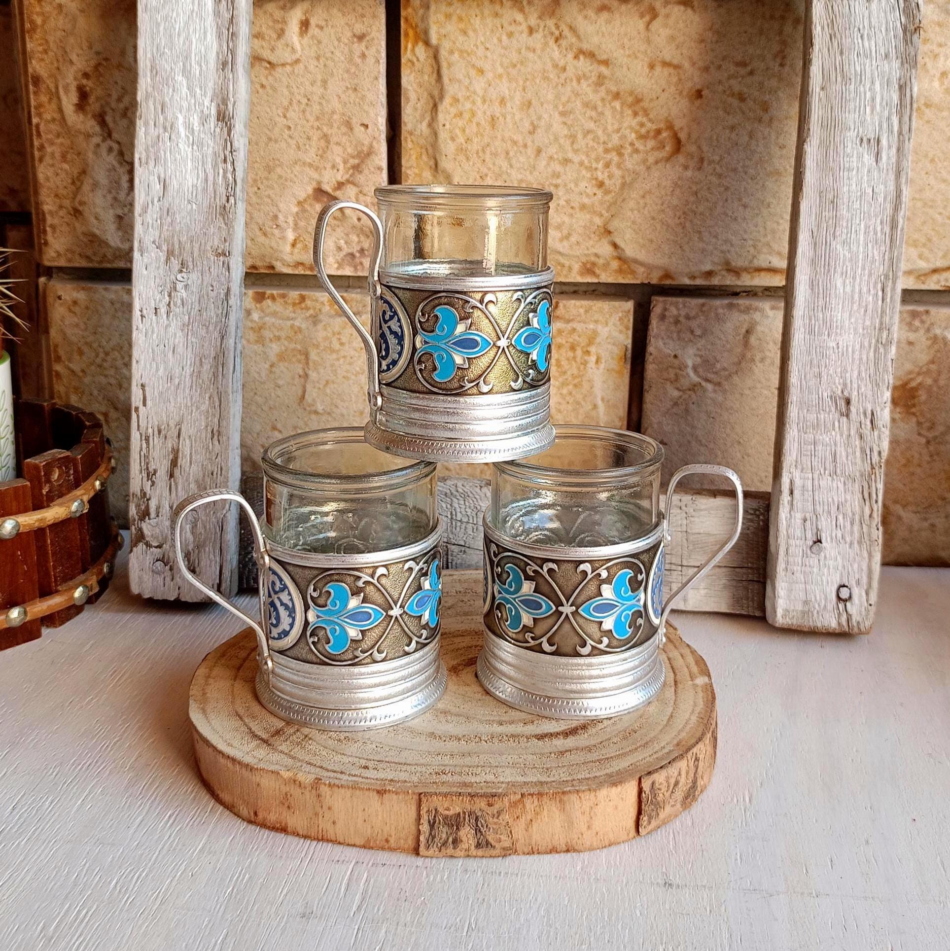 Russian podstakannik - Etsy 日本