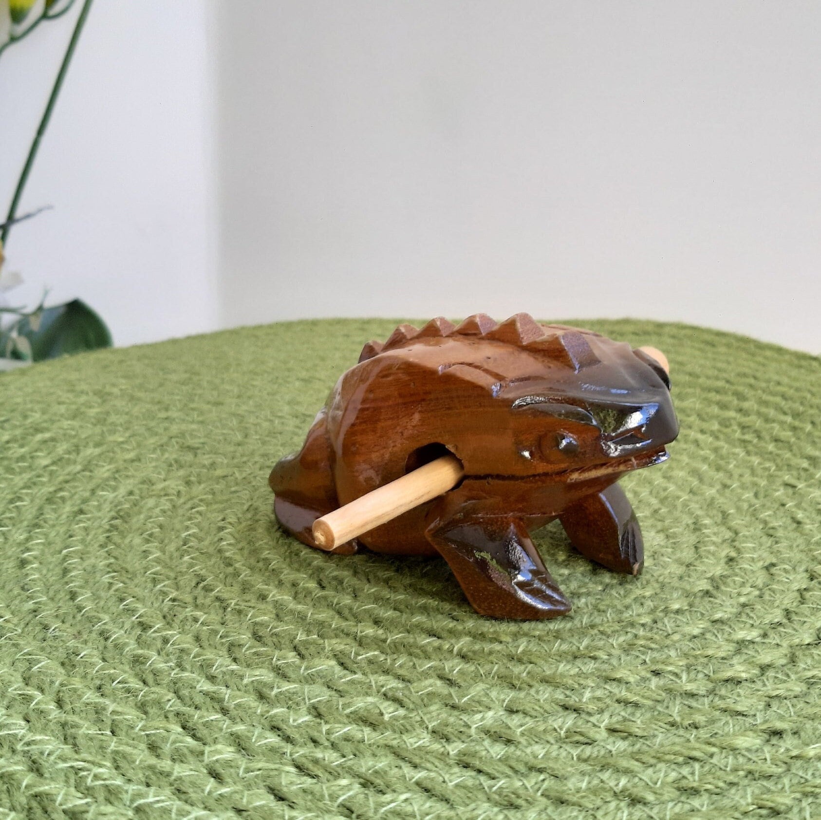 Musical Wooden Frog, Sound Frog, Percussion Instrument. - Etsy