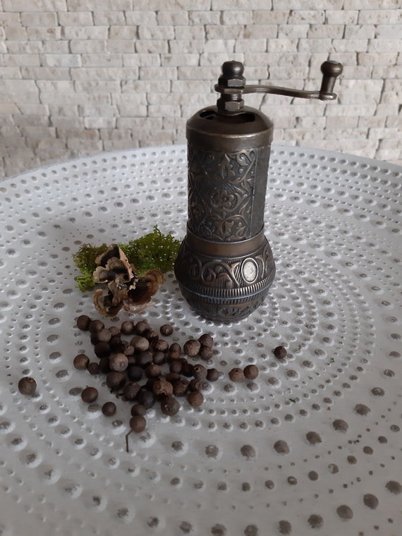 Retro Turkish Mill. Manual Spice Grinder. Kitchen Mill. 