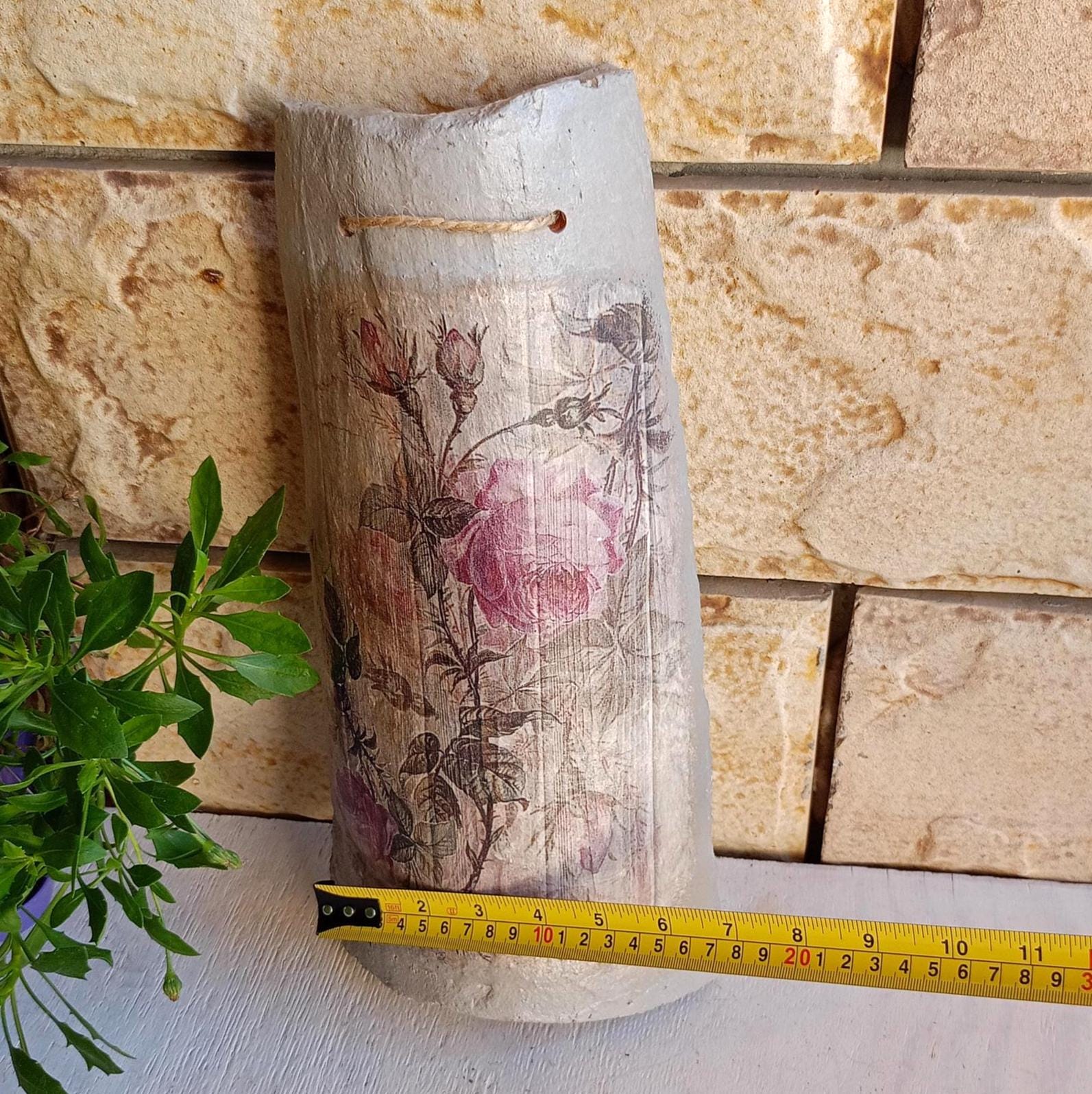 粘土タイルへのデコパージュ。陶器レンガの装飾 - Etsy 日本