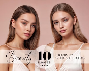 10 Stock Images  | African American Model | Beauty Stock Photos | AI Models Stock Photos | Makeup Fashion Model AI Photo | Beauty Services