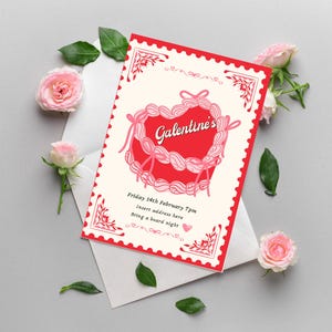 Galentine&#39;s Invitation Template