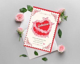 Galentine's Invitation Template