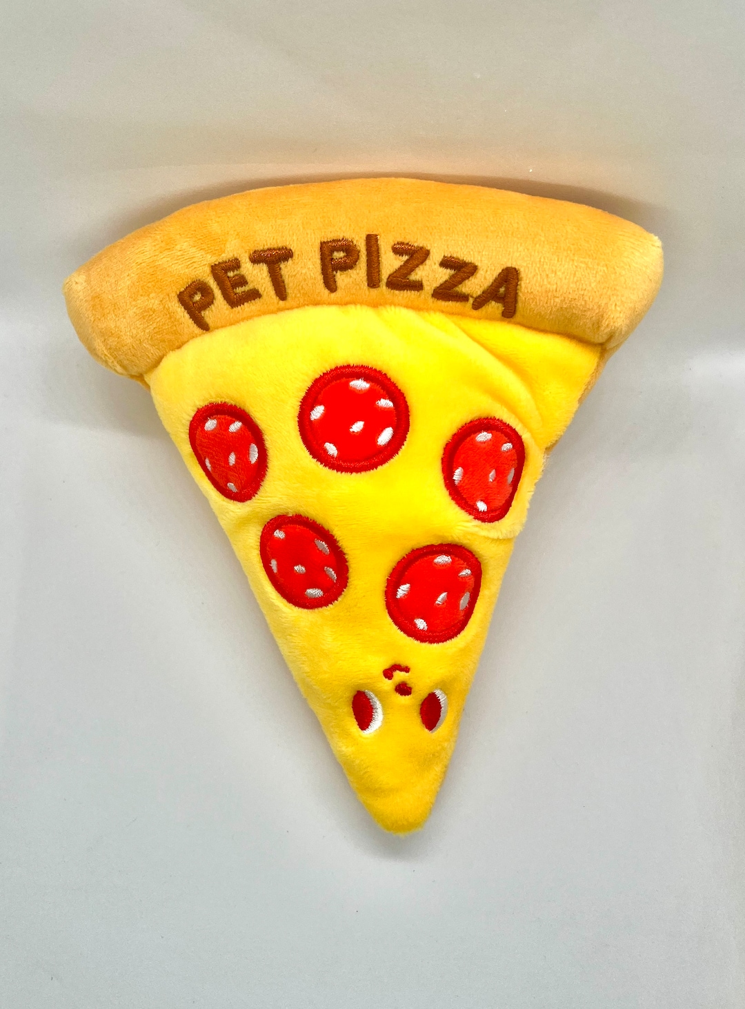 Pizza Dog Toy Etsy