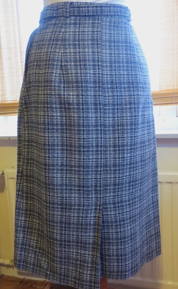 True Vintage 1950’s gray Skirt (XS-S, 34-36) sexy… - image 3