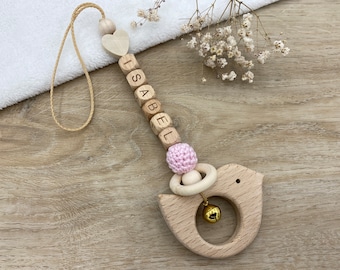 Pendant for baby seat I Maxi-Cosi pendant I stroller chain, personalized, many animals, many colors, handmade
