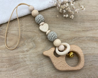 Pendant for baby car seat I Maxi-Cosi pendant I stroller chain, many animals, many colors, handmade