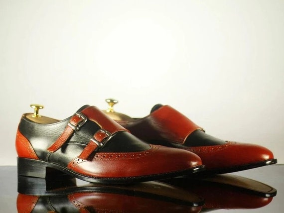 Double colour shop formal shoes