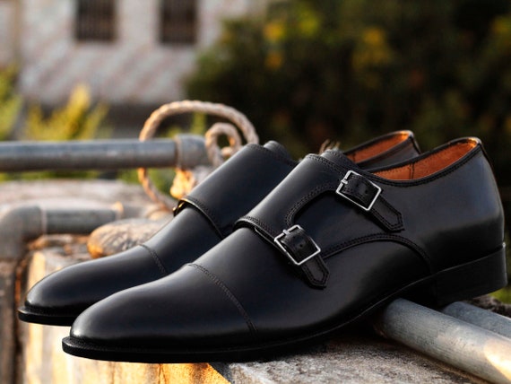 Double colour top formal shoes