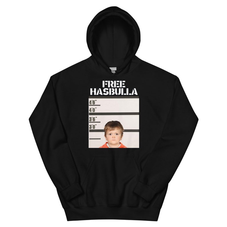 FREE HASBULLA Hoodie, Funny Hasbulla Merch, Hasbulla Hoodie, Gag Gift