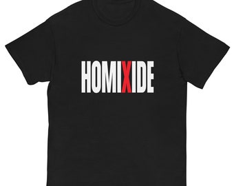 Homixide Gang Heavy Cotton TShirt - Homixide Tee - HXG Logo T-Shirt, Snotty World, Opium