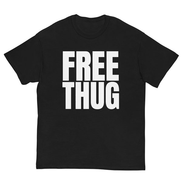Free Thug T-Shirt, Free Young Thug Tee, YSL T-Shirt | Vintage Rap Tee Concert Merch | Best Gift for Young Thug Fans