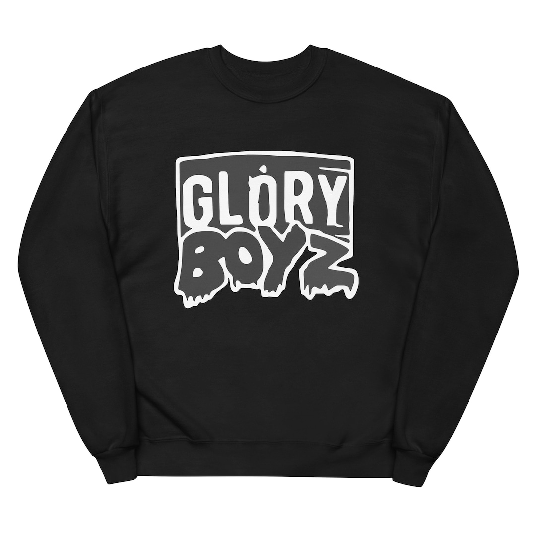 GLORY BOYZ Sweatshirt, Black Crewneck, Chief Keef, GBE