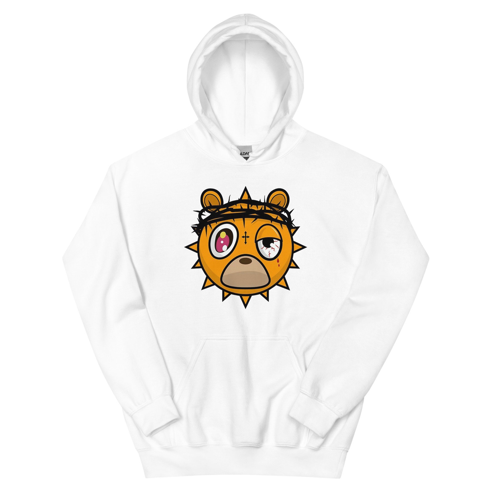 Glo Gang Chief Keef Hoodie, Kanye Character Graphic, GBE, Glory