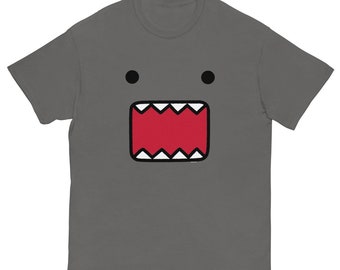 Domo Kun Face T-Shirt, Monster Eyes mouth shirt, Cartoon graphic