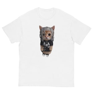 Destroy Lonely Cat T-Shirt, Opium El Gato Meme Graphic