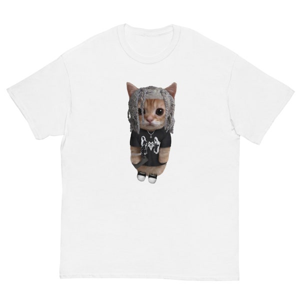Destroy Lonely Cat T-Shirt, Opium El Gato Meme Graphic