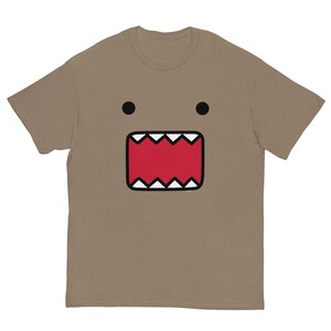 Domo Kun Face T-Shirt, Monster Eyes mouth shirt, Cartoon graphic