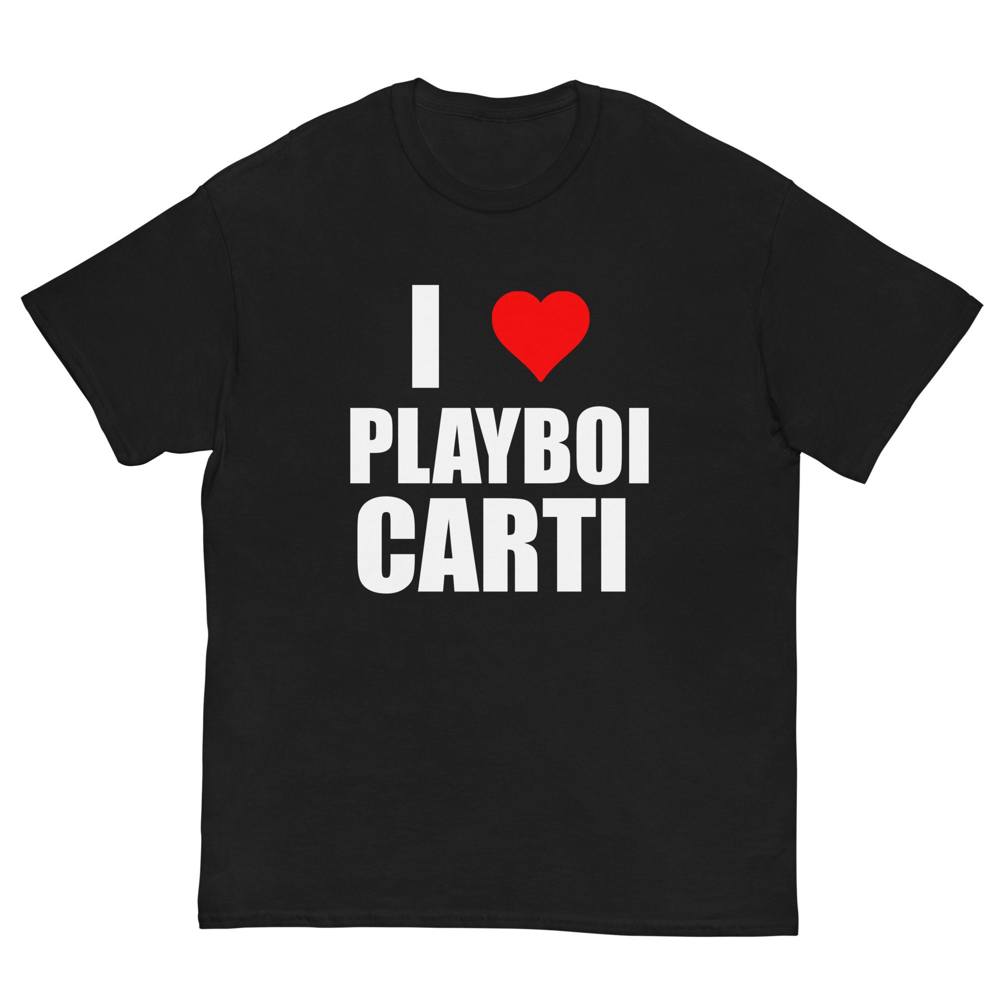 I LOVE PLAYBOI CARTI Rapper White T Shirt Opium Sold By April Girl i-love-playboi-carti-rapper-white-t-shirt-opium-sold-by-april-girl