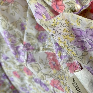 1970s Melbourne Floral Shirt, pastel, size 10 image 6