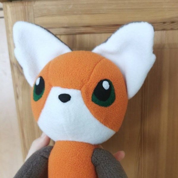 Fox Fluffy Stuffed Animal Plush Doll Fuchs Stofftier