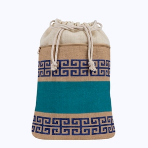 This casual back pack is a stylish accessory, for him for her for any gift,Greek design,hand-made