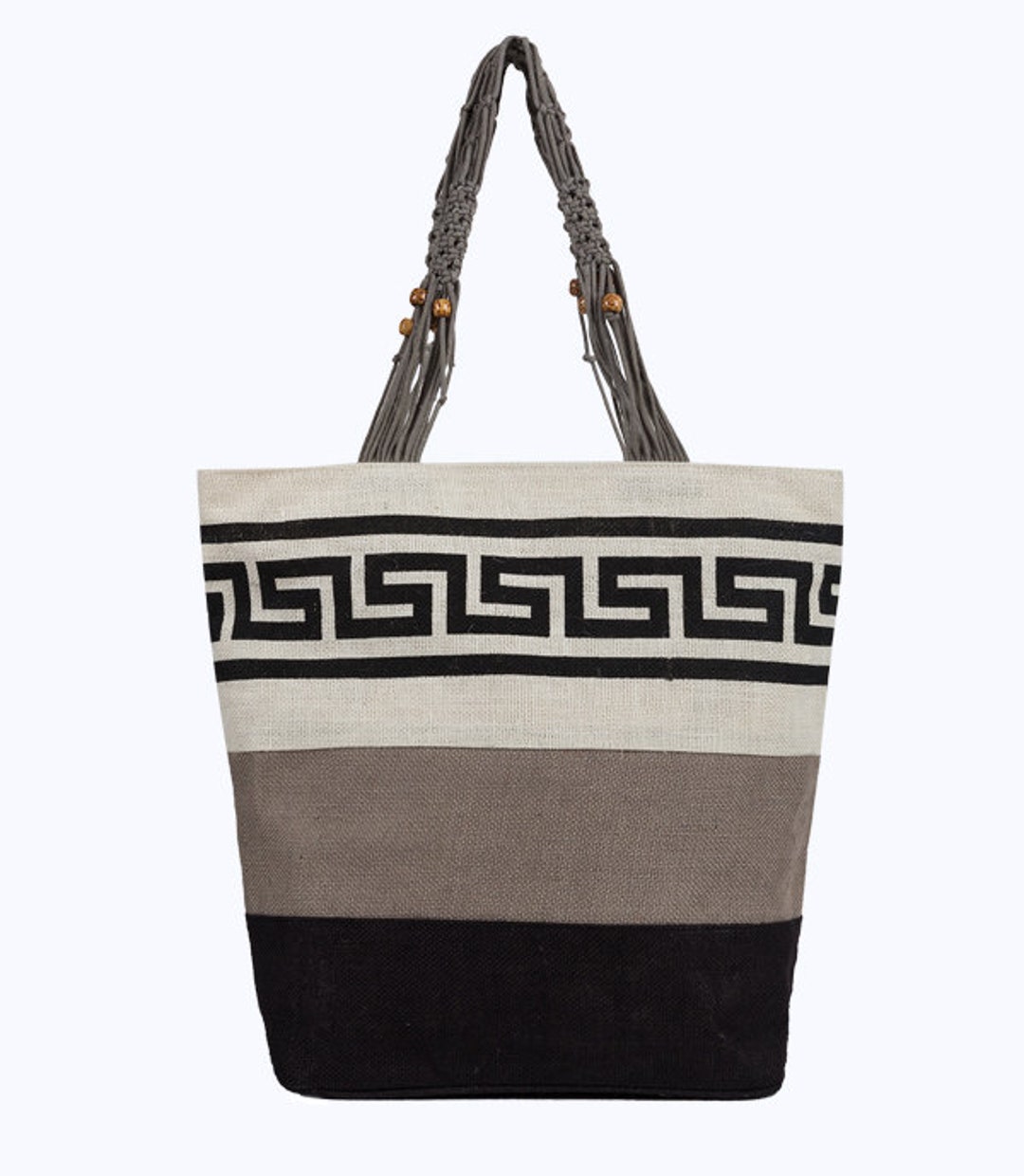 Versace monogram-pattern Messenger Bag - Grey