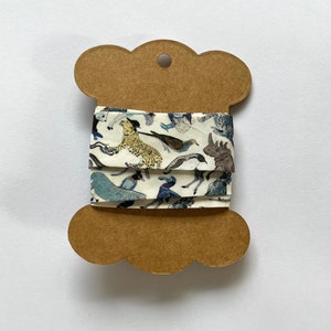 Handmade Liberty print  Bias Binding Tape - 100% Cotton / 25mm/1&quot; Wide