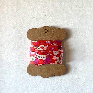Handmade Liberty print  Bias Binding Tape - 100% Cotton / 25mm/1&quot; Wide