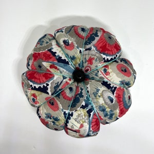 Cojín de pasador de tela Vintage Liberty / cojín de pasador de tela