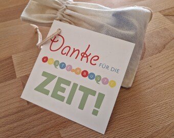 Danke Karte KITA Abschiedsgeschenk Kindergarten  |  Karte für Erzieherinnen oder Kinder