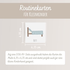 Routinekarten Kleinkinder Erweiterung Kleidung / Anziehen DIGITALER DOWNLOAD Bild 7