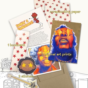 Monthly Print Mail Club April 2026 Edition Pop Art Theme Prints | The Pseudo Factory