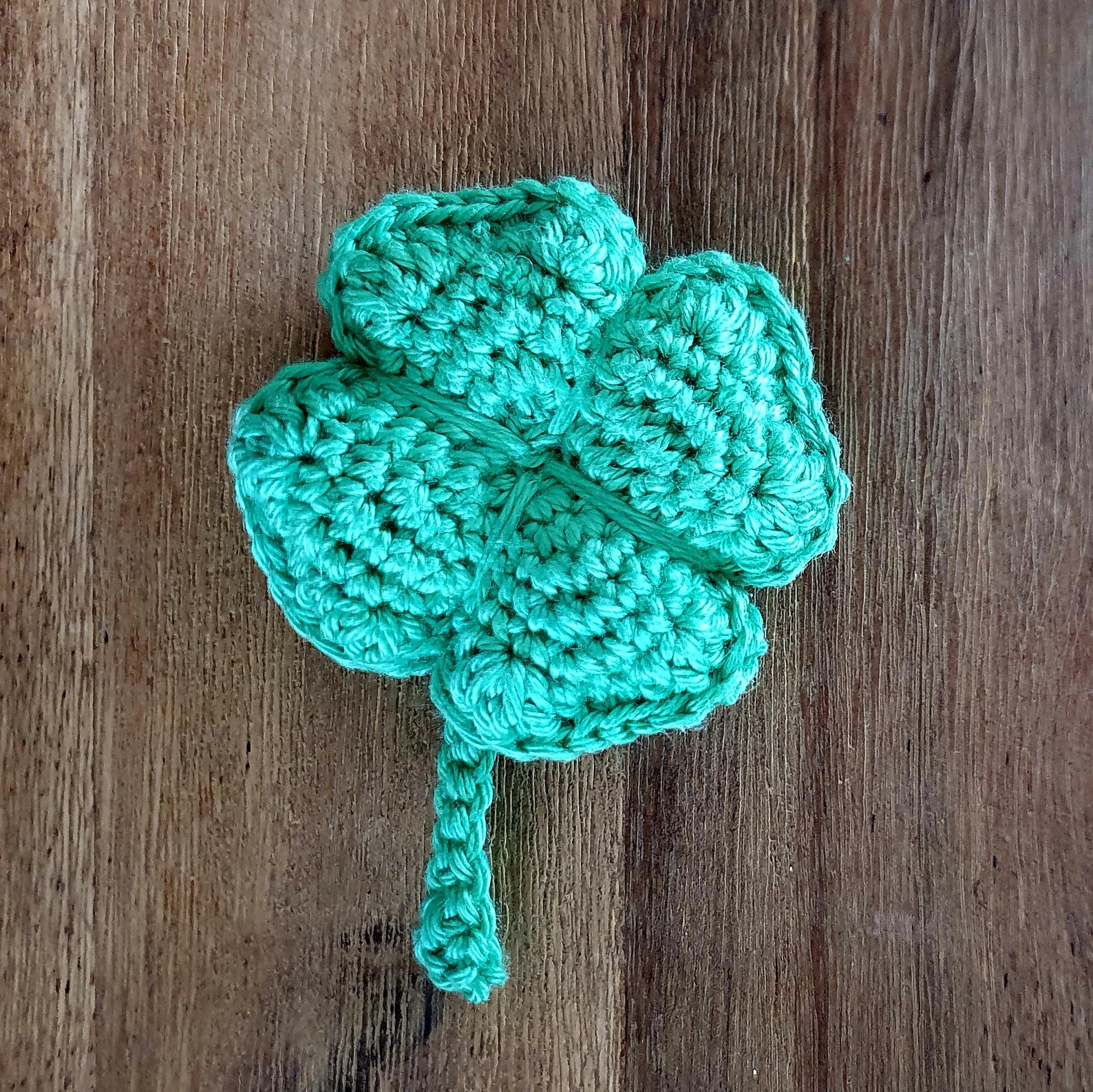 Cloverleaf With Heart Crochet Pattern - PDF German - Etsy