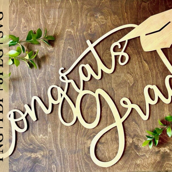 congrats grad Svg | Graduation 2022 Svg Png Pdf Jpeg | Laser ready files | Cake Topper Svg | Graduation cutting file | Graduation decor Svg