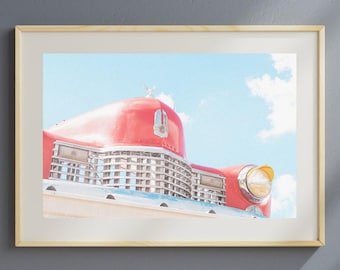 1940s Cadillac Grill Print, Vintage Car Photography, Americana Wall Art