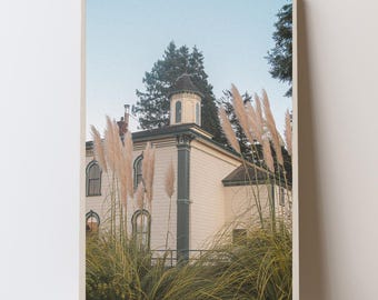 The Birds House Photo Print, Hitchcock Film, Coastal Decor