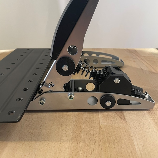 Fanatec CSL pedals hydraulic mod with pressure spring accelerator