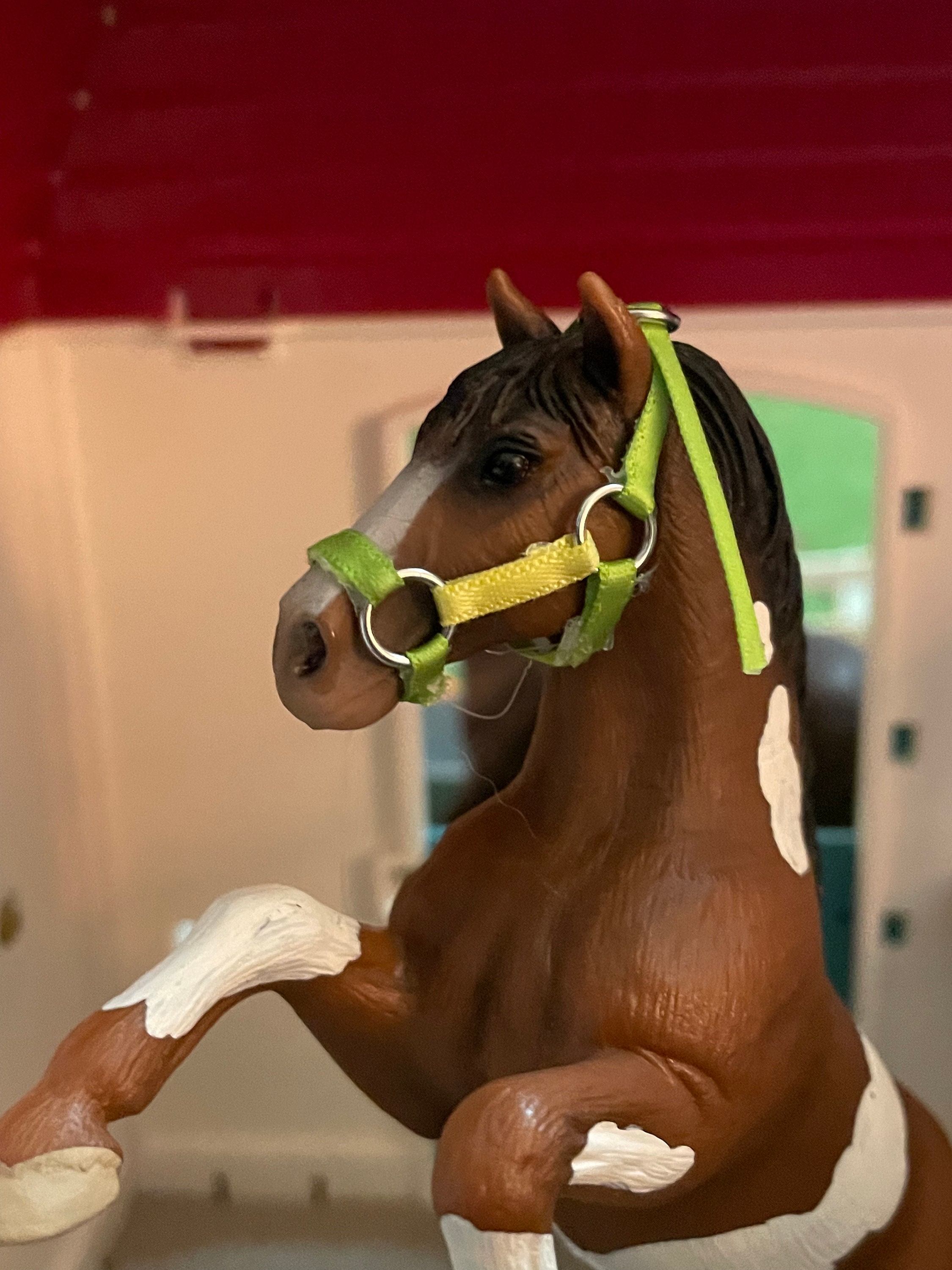 Schleich Horse Halter Horse and Background Not Included Etsy