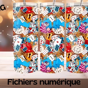 Méli-Mélo carte,chat,dé,horloge,PNG,clipart digital file,chat fou,lapin tic-tac